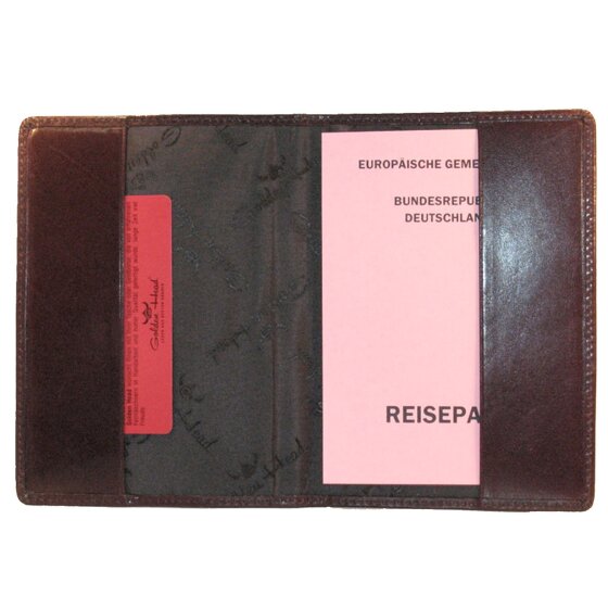 Golden Head Colorado Reisepassetui RFID Leder 10 cm
