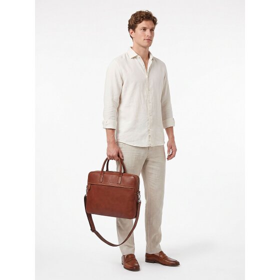 Castelijn & Beerens Aktentasche Leder 40 cm Laptopfach