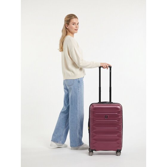 Delsey Paris Meteor 4 Rollen Trolley 68 cm mit Dehnfalte