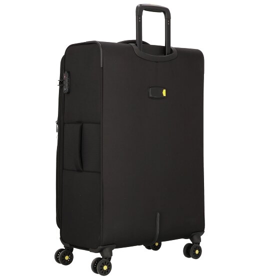 d&n Travel Line 9704 4 Rollen Trolley L 78 cm mit Dehnfalte