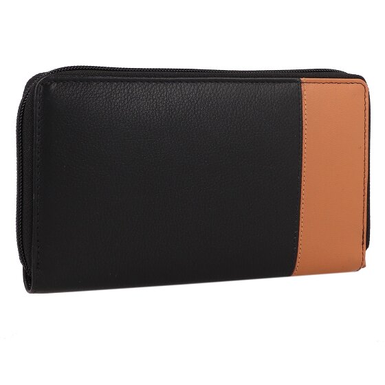 Greenburry Nappa Geldbörse RFID Schutz Leder 19.5 cm