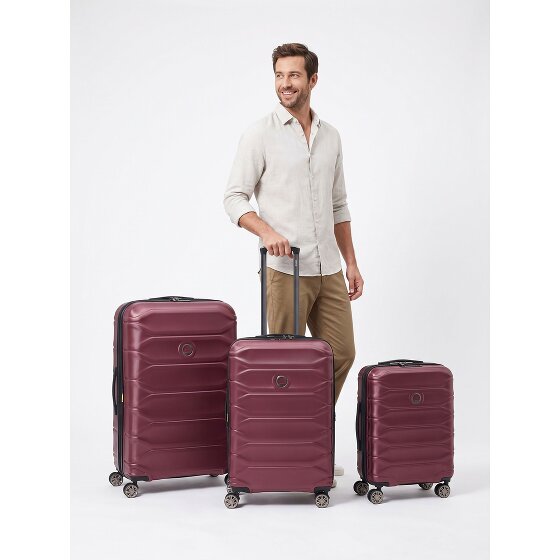 Delsey Paris Meteor 4 Rollen Kofferset 3-teilig mit Dehnfalte