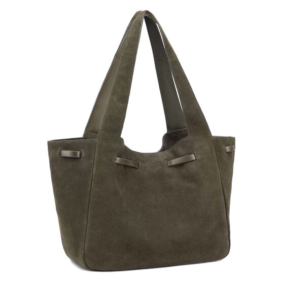 LES VISIONNAIRES Garbriella Shopper Tasche Leder 40 cm