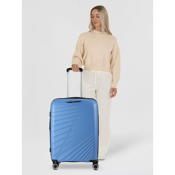 Benzi 5808 4 Rollen Trolley 65 cm mit Dehnfalte