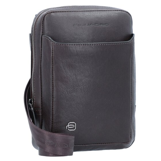 Piquadro Black Square Umhängetasche Leder 17 cm