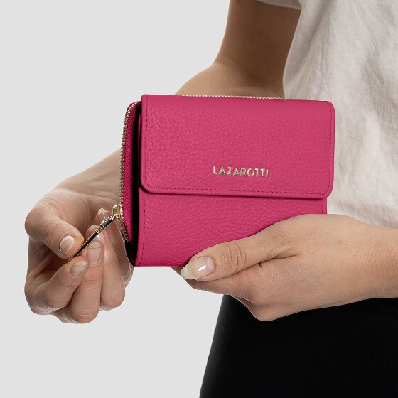 Lazarotti Bologna Leather Geldbörse Leder 12 cm