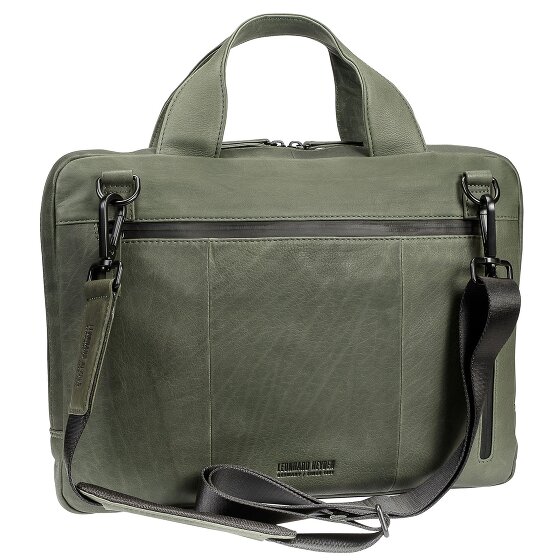 Leonhard Heyden Den Haag Aktentasche Leder 38 cm Laptopfach
