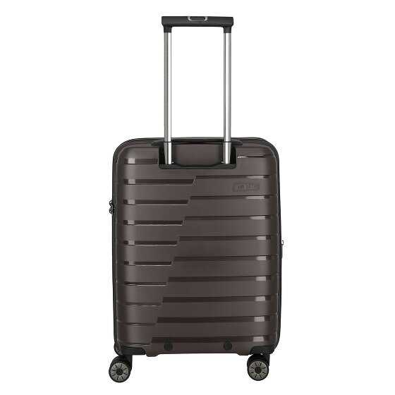 Travelite Air Base 4 Rollen Kabinentrolley 55 cm mit Dehnfalte