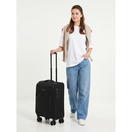 d&n Travel Line 9804 4 Rollen Kabinentrolley S 55 cm