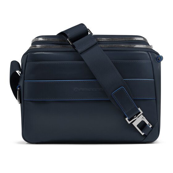 Piquadro Blue Square Umhängetasche Leder 27 cm