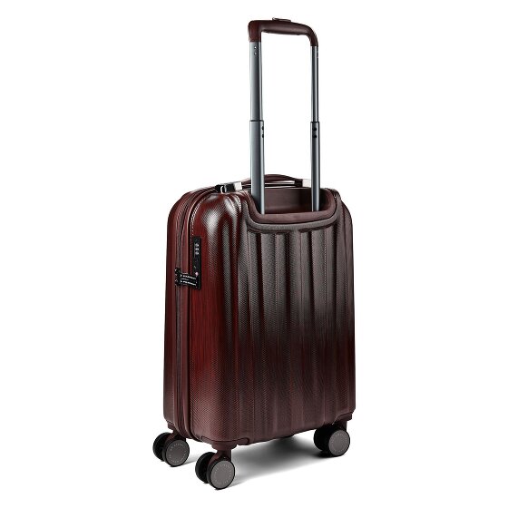 Polestream Moonrock 4 Rollen Kabinentrolley S 55 cm mit Dehnfalte