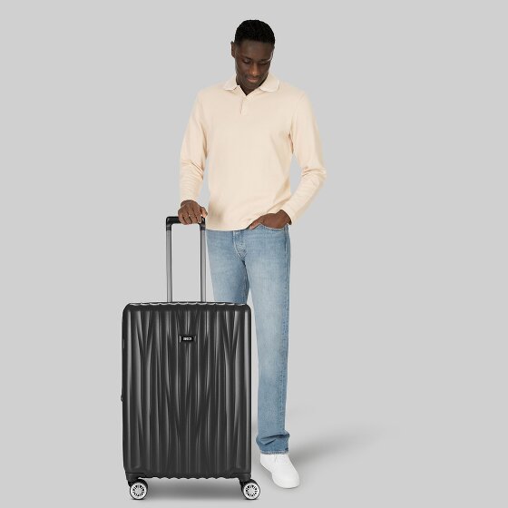 Bric's Cervia 2.0 4 Rollen Trolley M 69 cm mit Dehnfalte