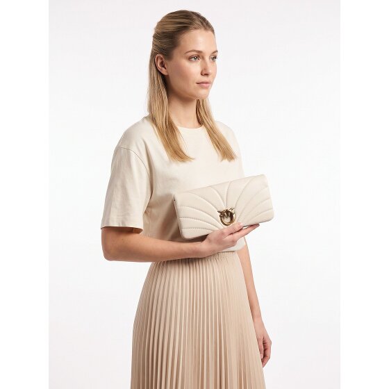 PINKO Love Horizontal Clutch Tasche Leder 27 cm
