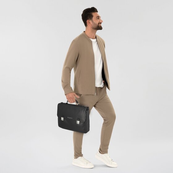 Bugatti Valencia Aktentasche RFID Leder 40 cm Laptopfach
