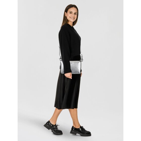 Mandarina Duck Mellow Metal Umhängetasche Leder 23 cm