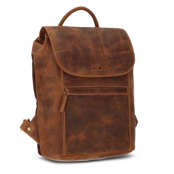 Greenburry Vintage City Rucksack Leder 35 cm