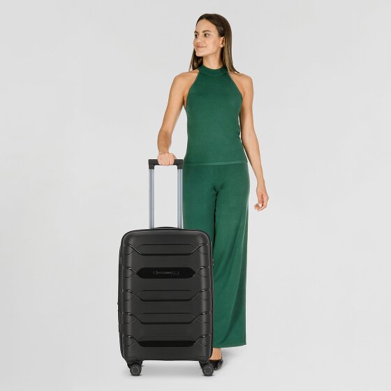Polestream Strz by Asteroid 4 Rollen Trolley M 64 cm mit Dehnfalte