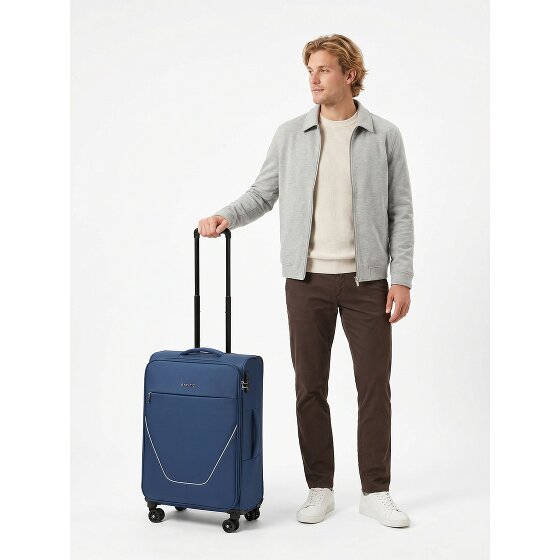 Stratic taska 4 Rollen Trolley M 65 cm mit Dehnfalte