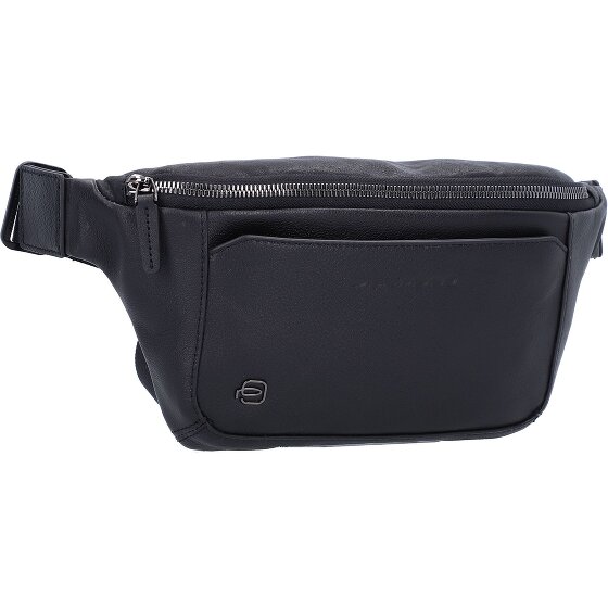 Piquadro Black Square Gürteltasche Leder 31 cm