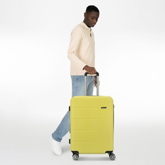 Gabol Future Plus 4 Rollen Trolley 66 cm mit Dehnfalte