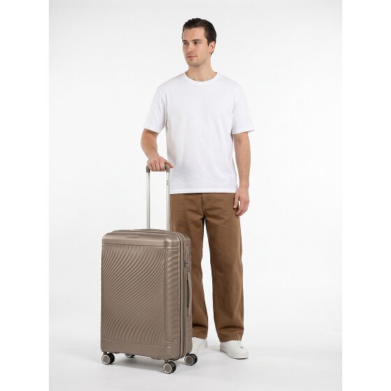 Picard Vienna 4 Rollen Trolley M 65 cm mit Dehnfalte