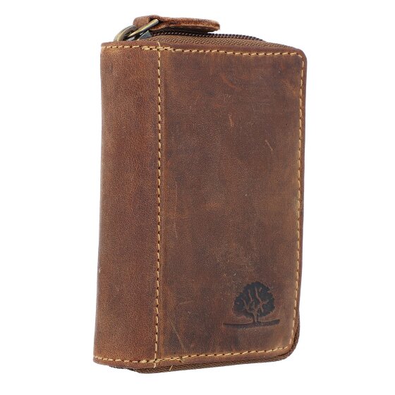 Greenburry Vintage Kreditkartenetui RFID Leder 7,5 cm