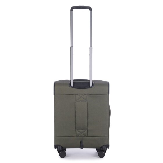 Stratic Bendigo Light + 4 Rollen Kabinentrolley 54 cm mit Dehnfalte