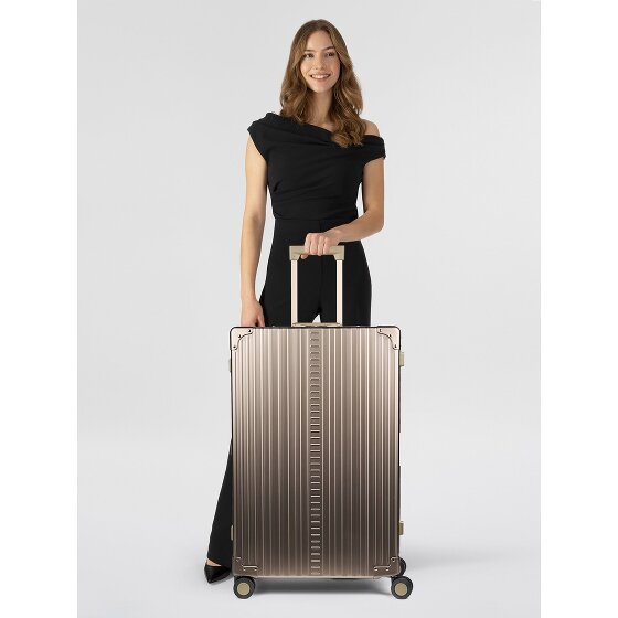 Aleon Traveler Macro 4-Rollen Trolley Aluminium 77 cm