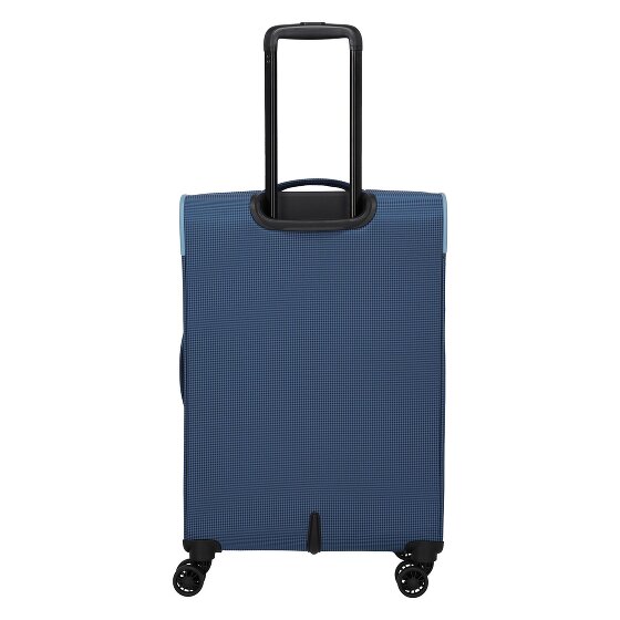 Travelite Corsiica 4 Rollen Trolley M 67 cm mit Dehnfalte