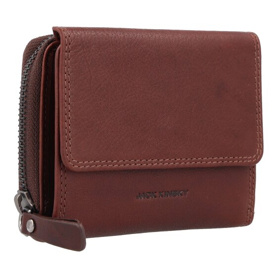 Jack Kinsky Geldbörse RFID Schutz Leder 11 cm