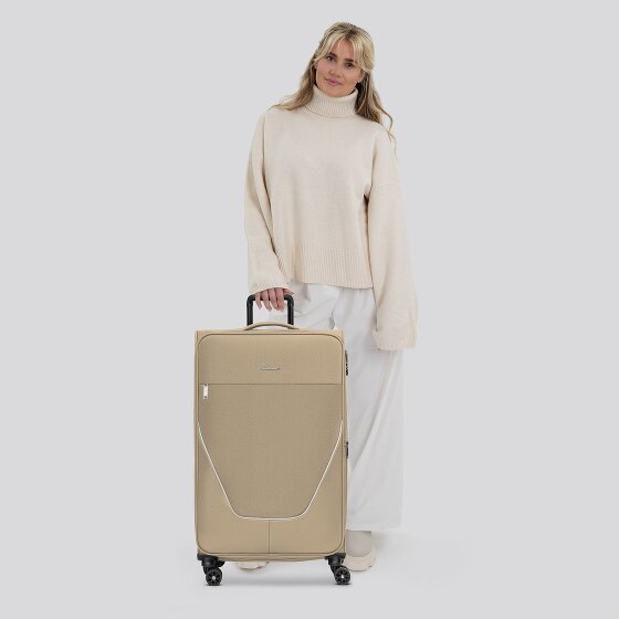 Stratic taska 4-Rollen Trolley L 76 cm mit Dehnfalte