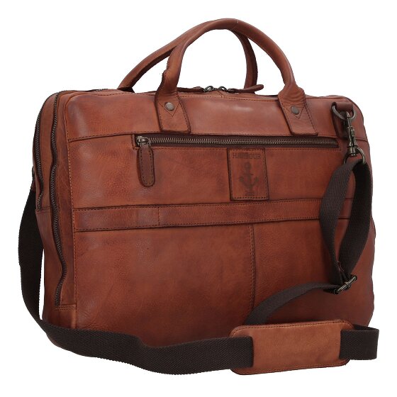 Harbour 2nd Urban Poets Aktentasche Leder 50 cm Laptopfach