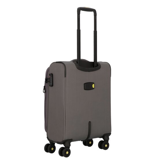 d&n Travel Line 9704 4 Rollen Kabinentrolley S 55 cm mit Dehnfalte