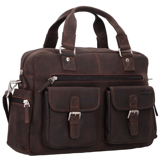 Greenland Nature Westcoast Aktentasche Leder 43 cm
