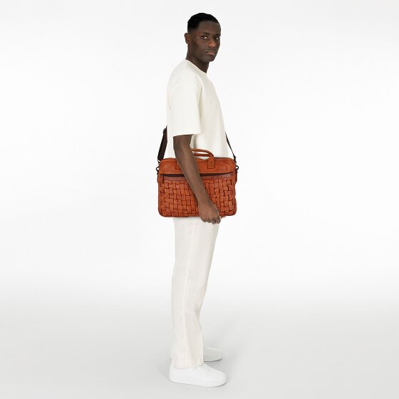 Harbour 2nd Urban Poets Blaise Aktentasche Leder 40 cm Laptopfach