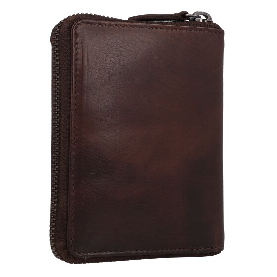 Greenburry Newport Geldbörse RFID Schutz Leder 10 cm