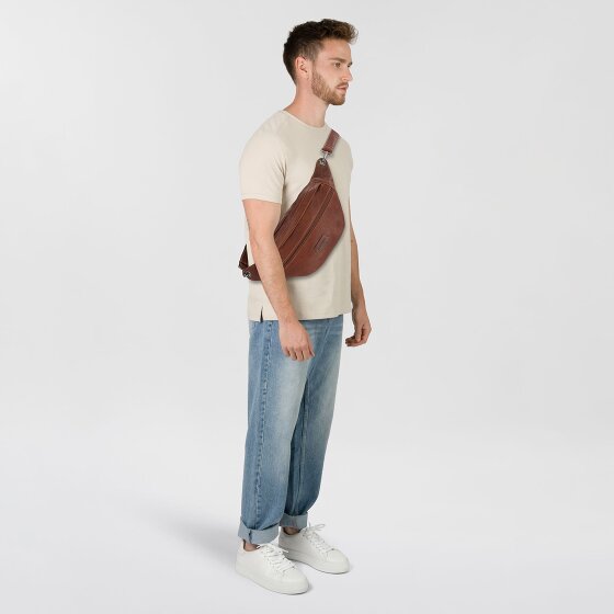 Jack Kinsky Porto Gürteltasche Leder 30 cm