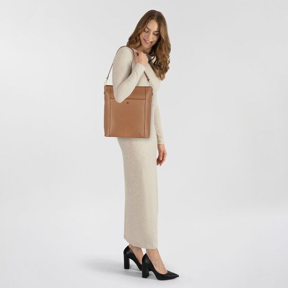 Braun Büffel Hanna Schultertasche Leder 34 cm Laptopfach