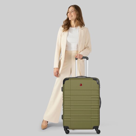Wenger Amplar Evo 4 Rollen Trolley M 65 cm mit Dehnfalte