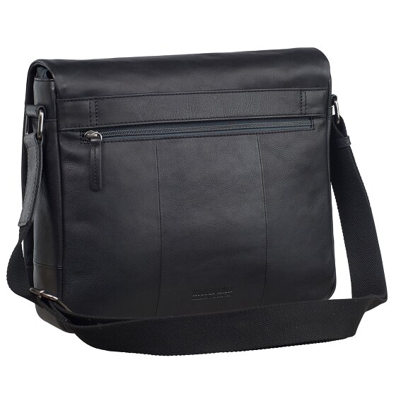 Leonhard Heyden Hamburg Messenger Leder 32 cm Laptopfach