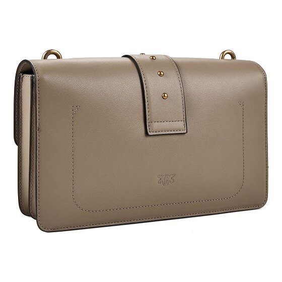 PINKO Love One Umhängetasche Leder 26 cm