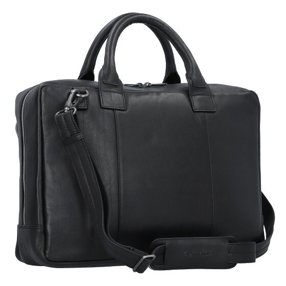 Plevier Vintage Bill Aktentasche Leder 40 cm Laptopfach