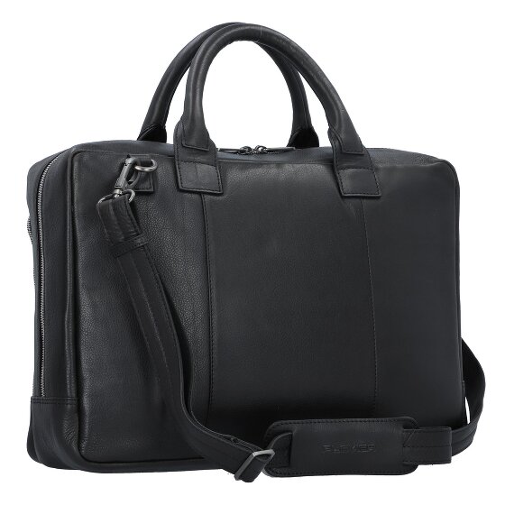 Plevier Vintage Bill Aktentasche Leder 40 cm Laptopfach