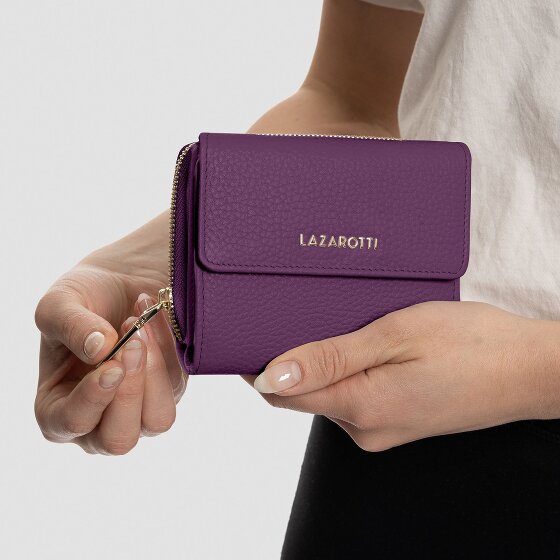 Lazarotti Bologna Leather Geldbörse Leder 12 cm