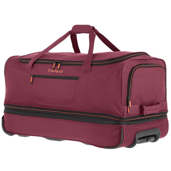 Travelite Basics 2 Rollen Reisetasche 70 cm mit Dehnfalte
