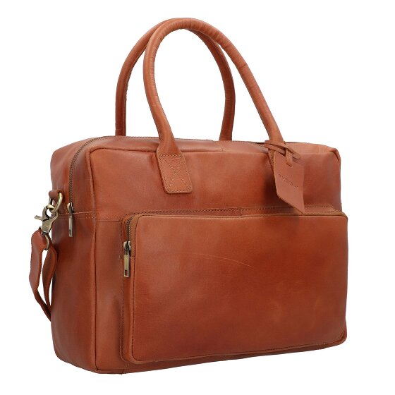 Burkely Vintage Mitch Aktentasche Leder 39 cm Laptopfach