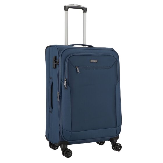 d&n Travel Line 6864 4-Rollen Trolley 66 cm