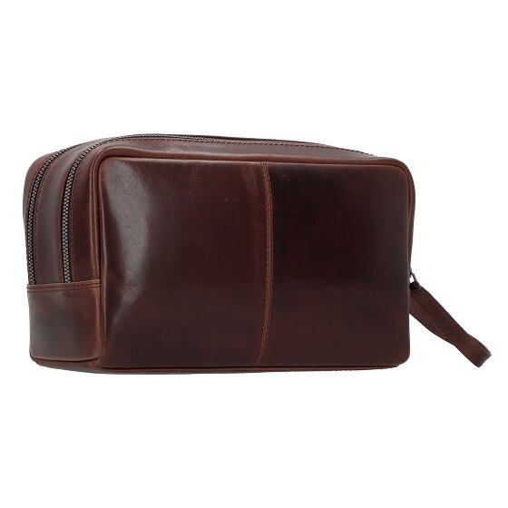 Bugatti Romano Kulturbeutel Leder 25 cm