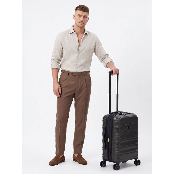 Delsey Paris Meteor 4 Rollen Kabinentrolley 55 cm mit Dehnfalte