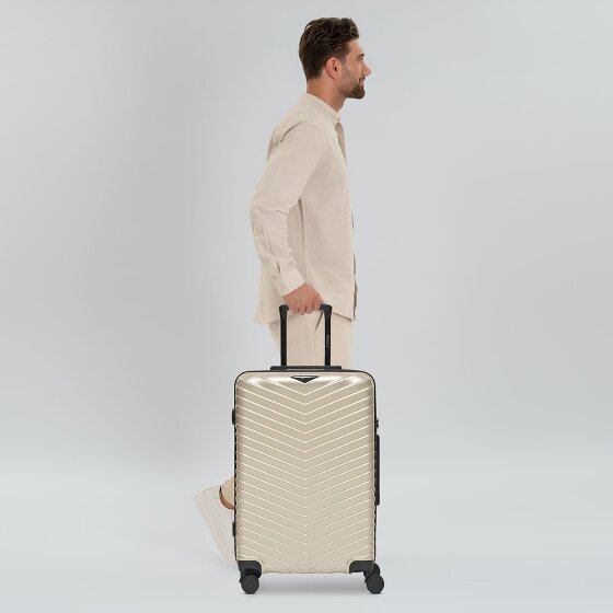 Redolz Essentials 18 4 Rollen Trolley 66 cm mit Dehnfalte